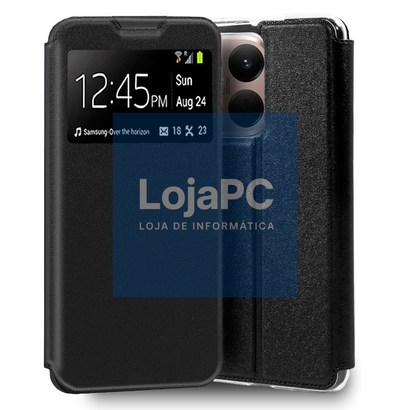 COOL Flip Cover for Xiaomi 15T Pro Smooth Black