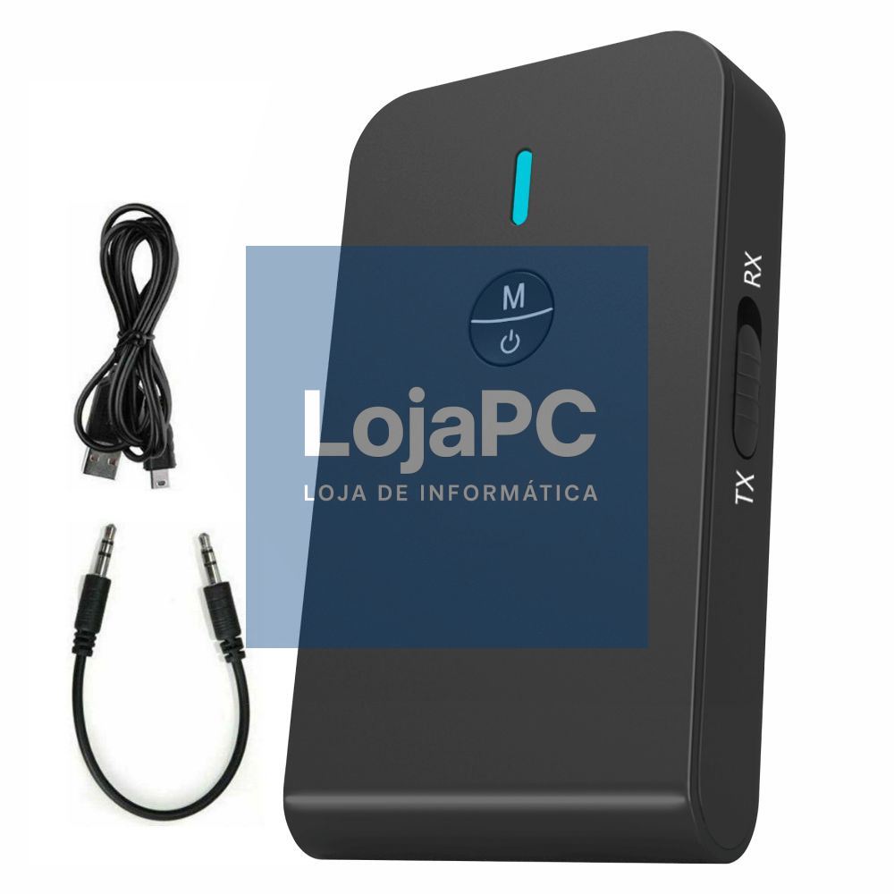 TRANSMISSOR RECEPTOR ÁUDIO BLUETOOTH 5.0