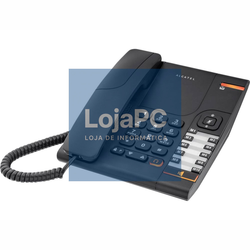 Telefone Fixo C/ 10 Memórias E Mãos Livres ALCATEL