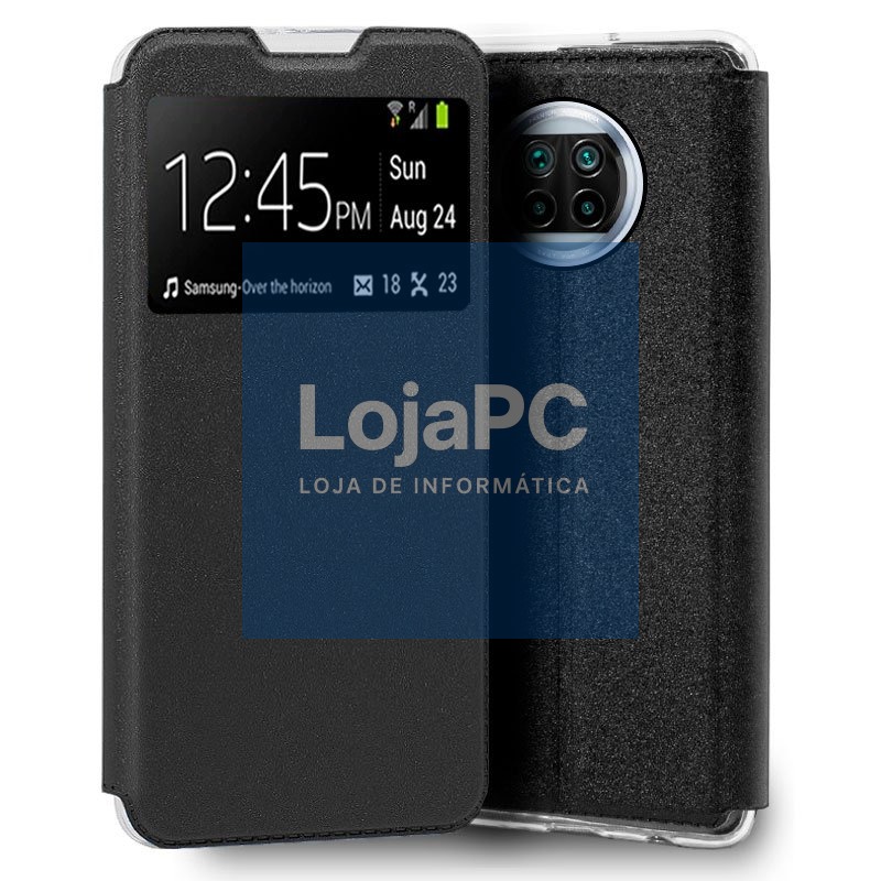 COOL Flip Cover for Xiaomi Mi 10T Lite Smooth Black