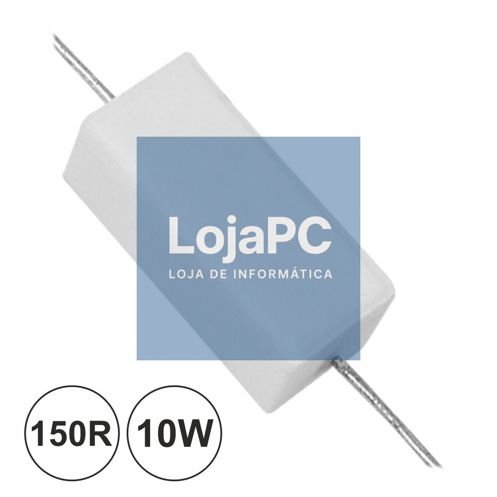 RESISTÊNCIA BOBINADA 150R 10W