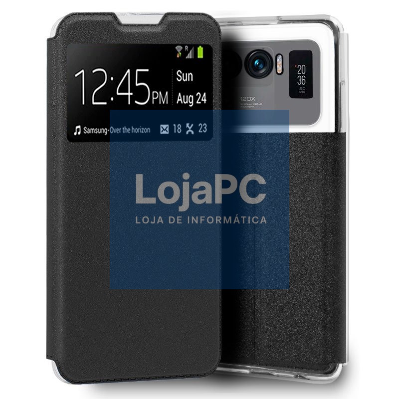 COOL Flip Cover for Xiaomi Mi 11 Ultra Smooth Black