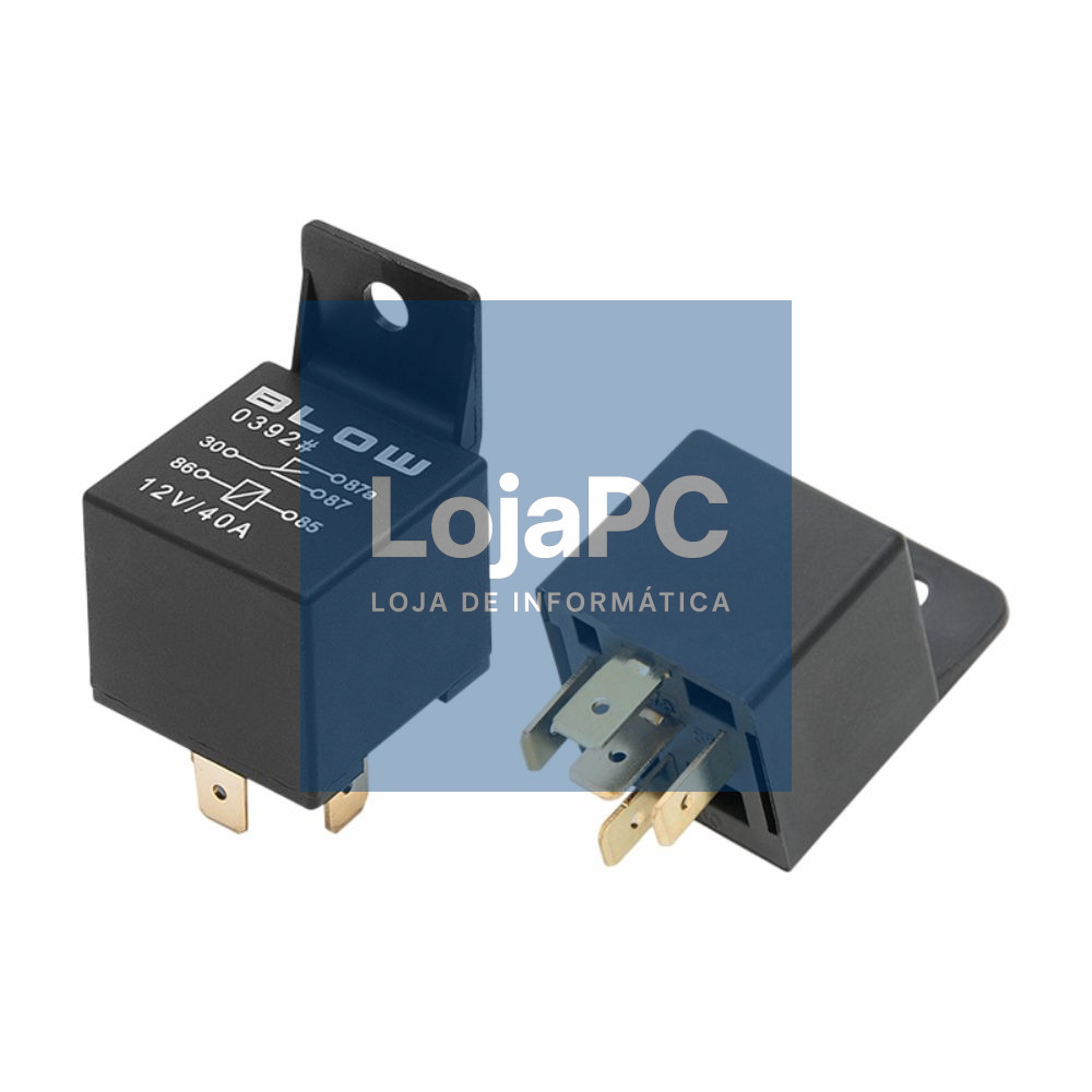 Relé 50VDC Inversor Unipolar 40A/12V
