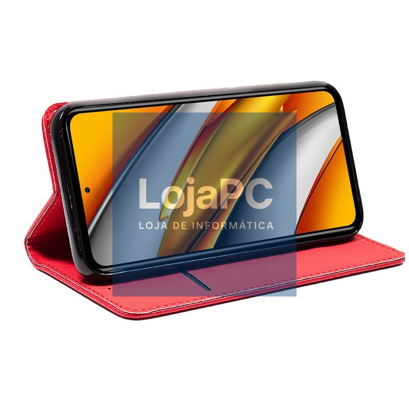 COOL Flip Cover for Xiaomi Mi 11i / Pocophone F3 Smooth Red — imagem 2