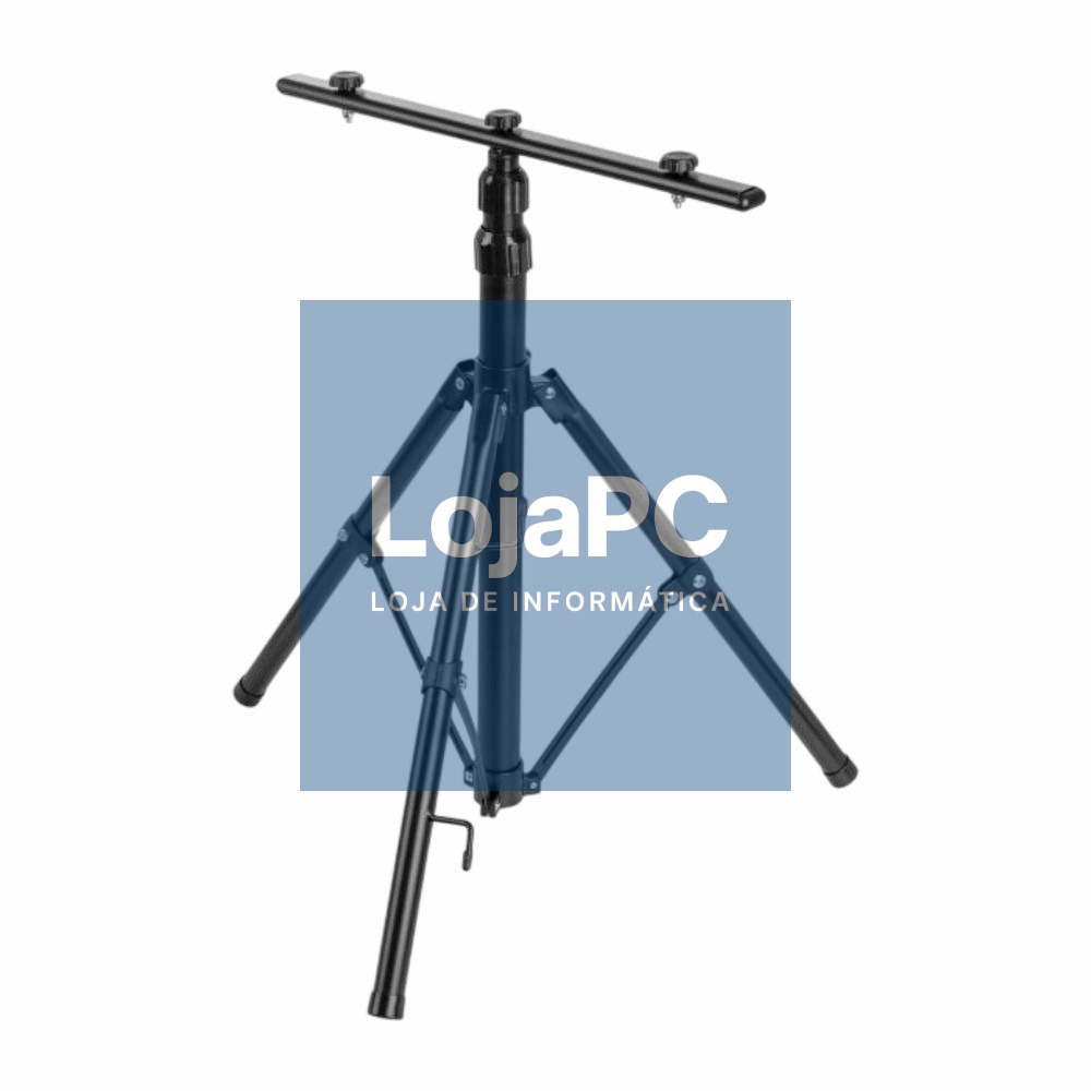 Suporte Tripé Duplo Ajustável P/ 2 Focos Led Até 50Kg ORNO