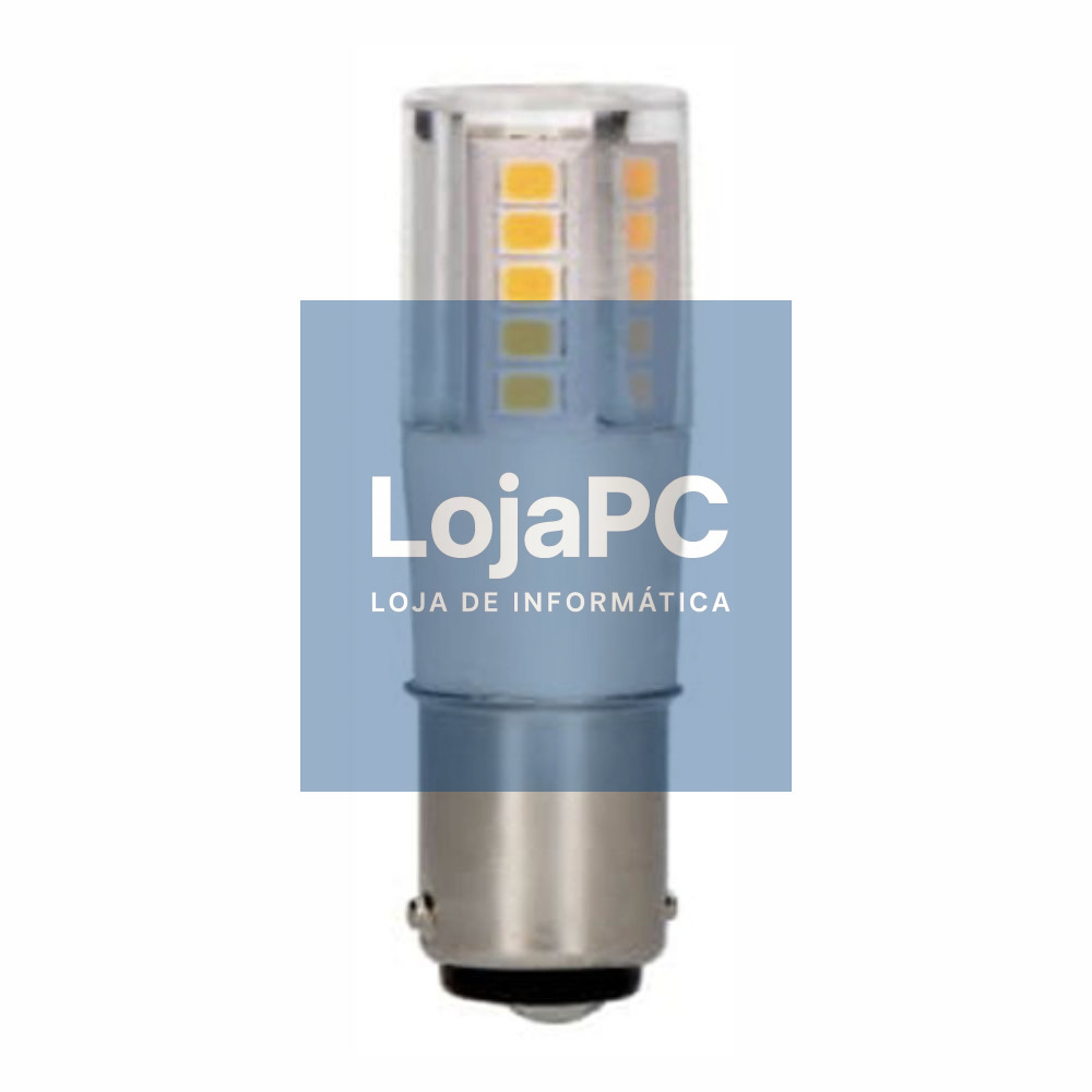 Lâmpada Baioneta B15d 6W 6400K 230V