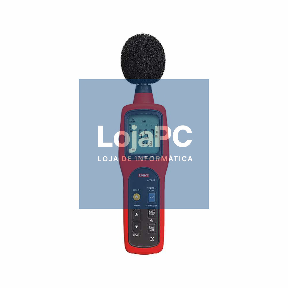 Sonómetro Digital com gravação de dados UNI-T