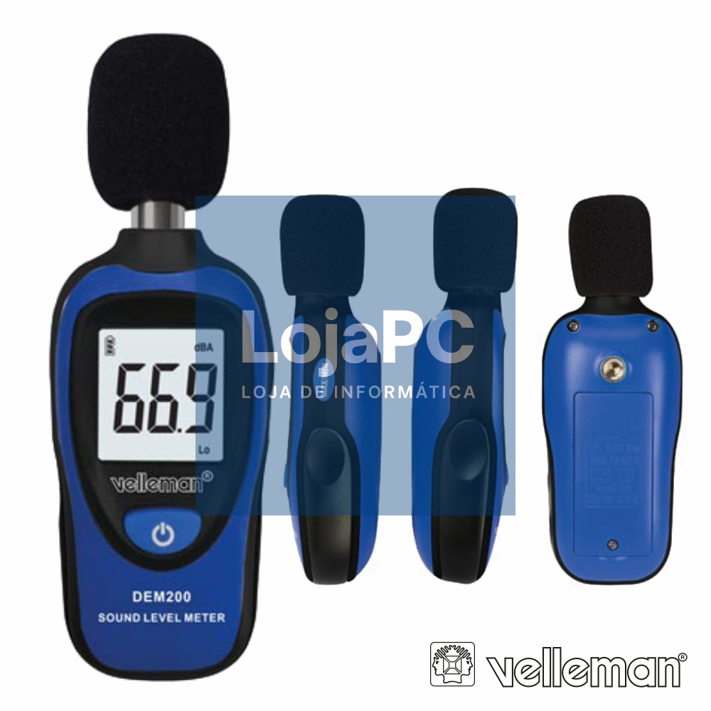 MINI SONÓMETRO DIGITAL VELLEMAN