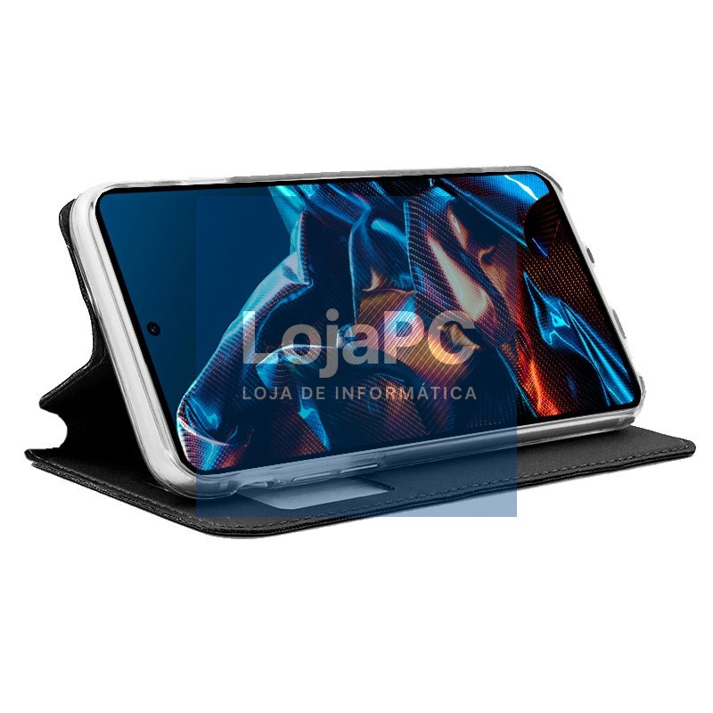 COOL Flip Cover for Xiaomi Poco X5 Pro 5G Smooth Black — imagem 2