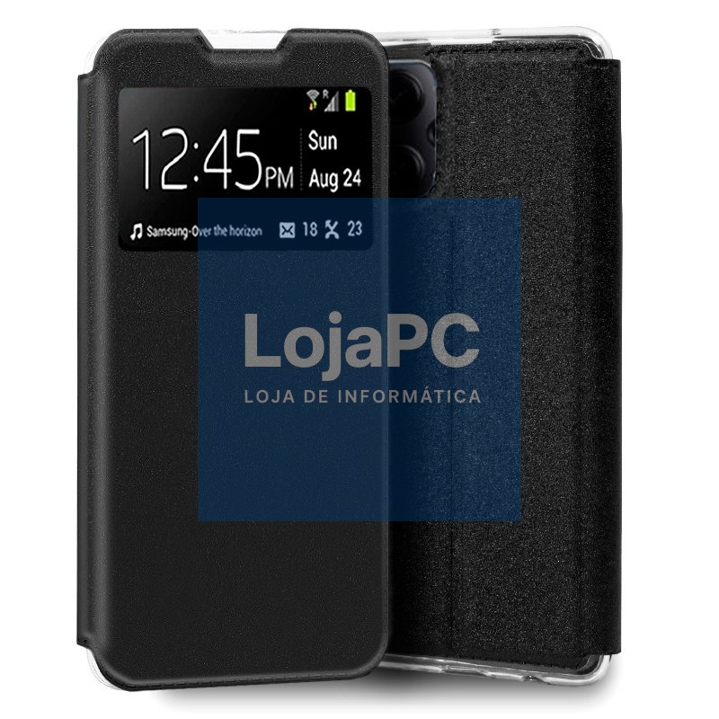 COOL Flip Cover for Xiaomi Poco X5 Pro 5G Smooth Black