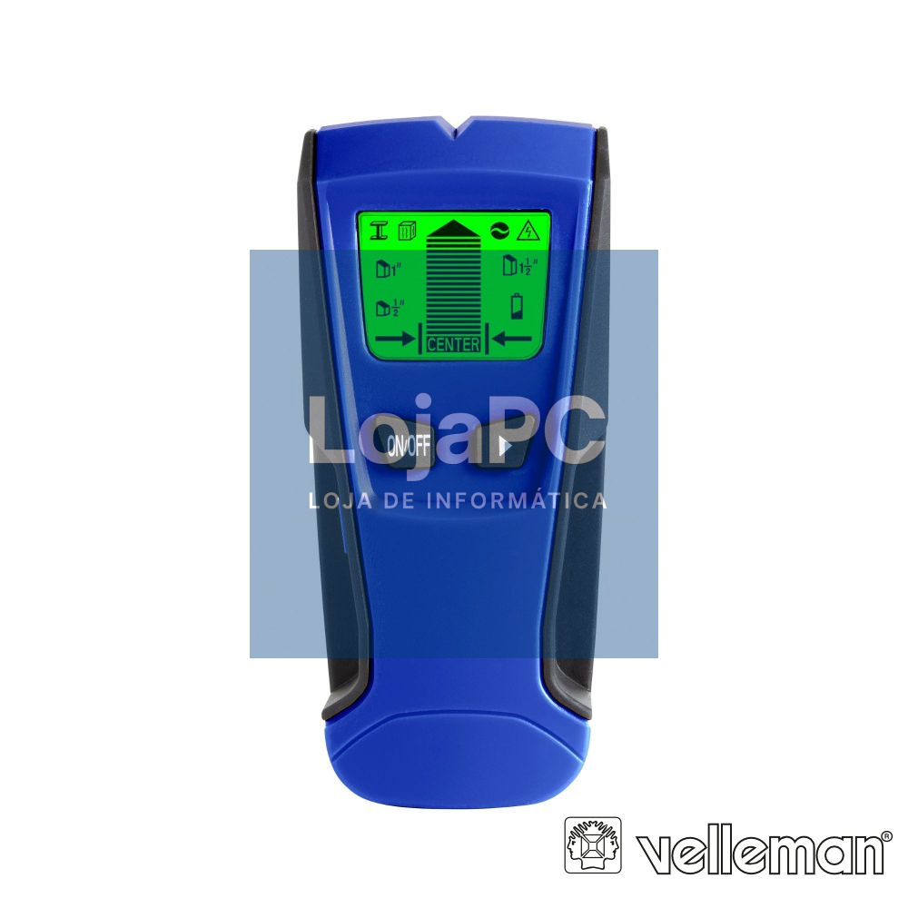 Detetor De Metais/Fios/Madeira VELLEMAN