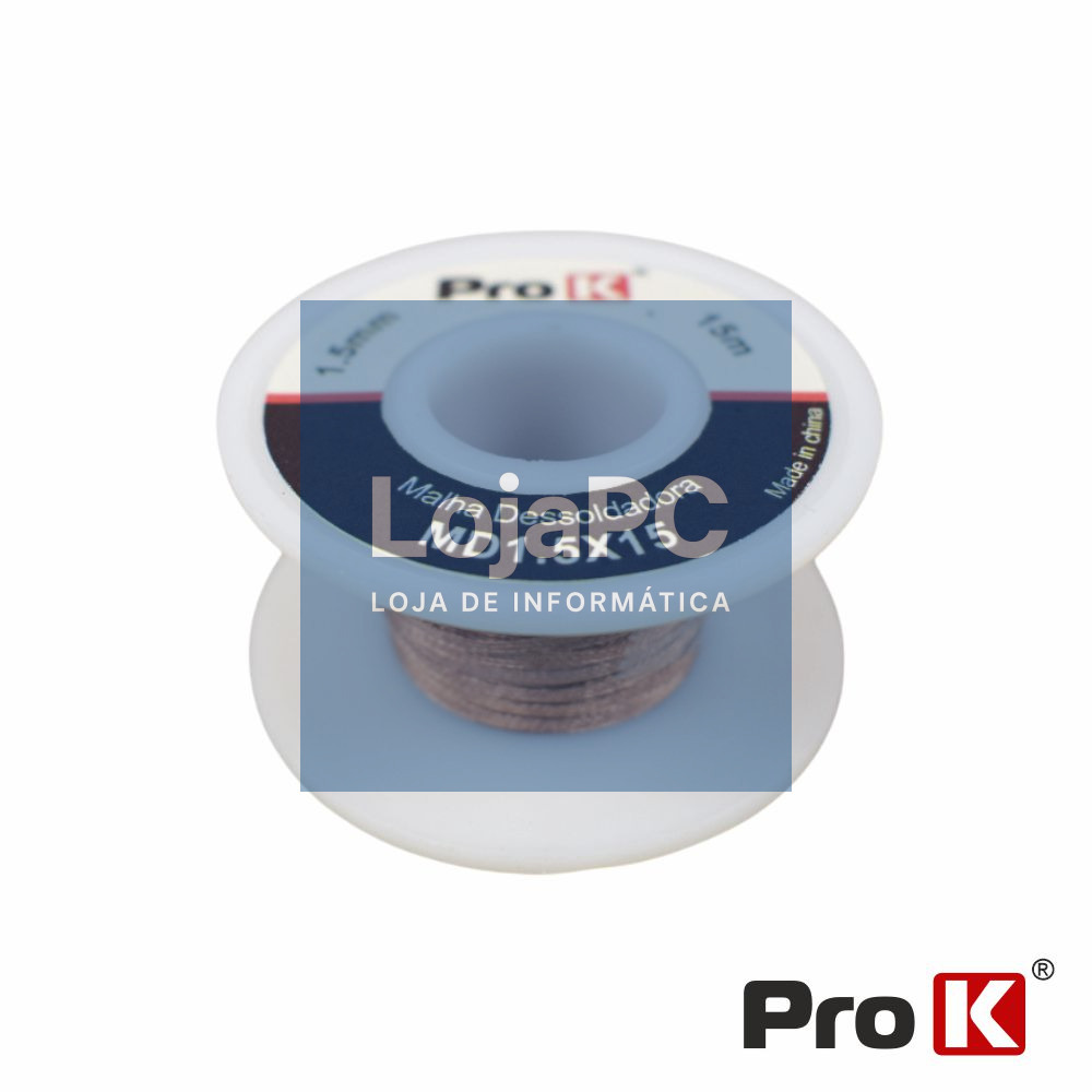 Malha Dessoldadora 1.5mm 15m PROK