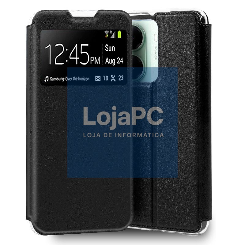 COOL Flip Cover for Xiaomi Poco X7 Pro 5G Smooth Black