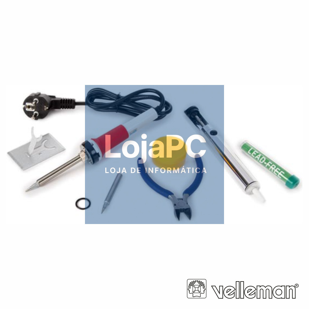 KIT FERRAMENTAS P/ SOLDADURA VELLEMAN
