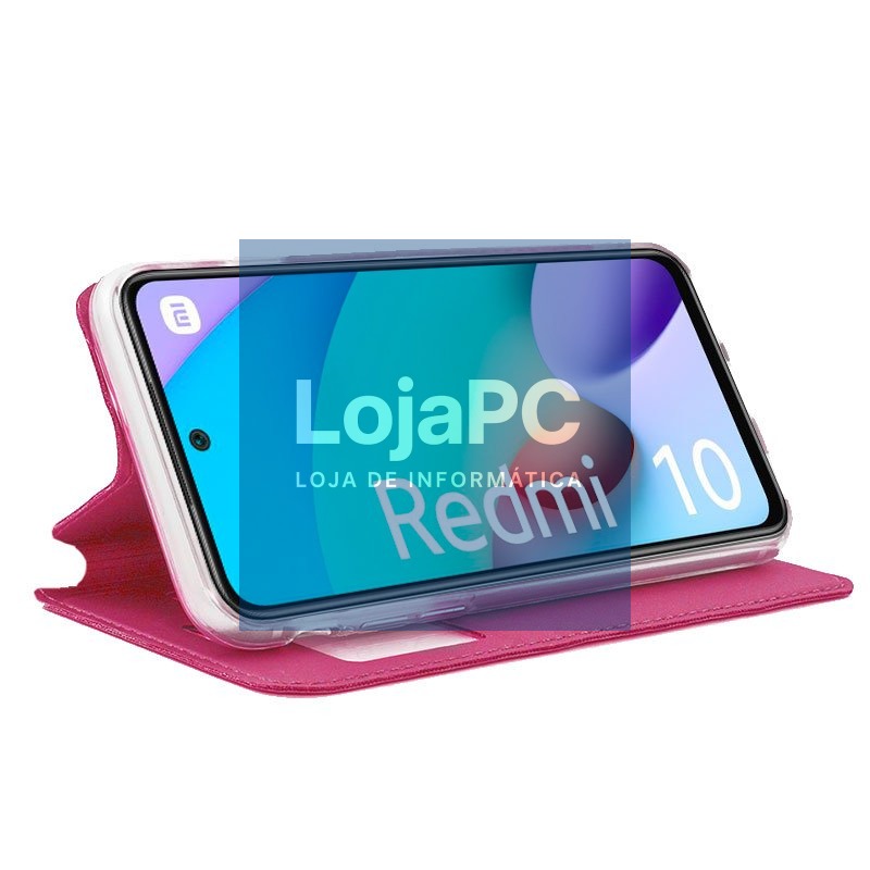 COOL Flip Cover for Xiaomi Redmi 10 / Redmi 10 2022 Smooth Pink — imagem 2