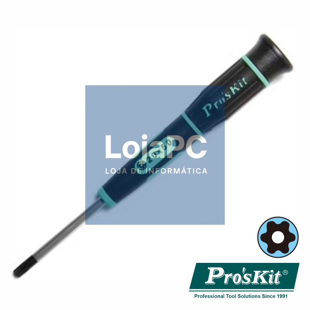 Chave Torx C/ Furo T20H de Precisão PROSKIT