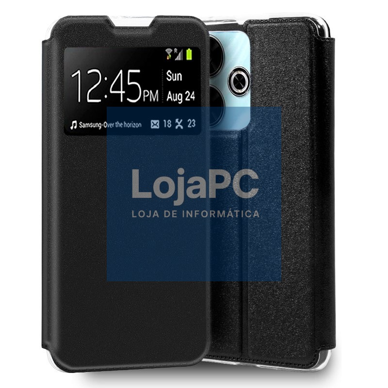 COOL Flip Cover for Xiaomi Redmi 13 / Poco M6 Smooth Black