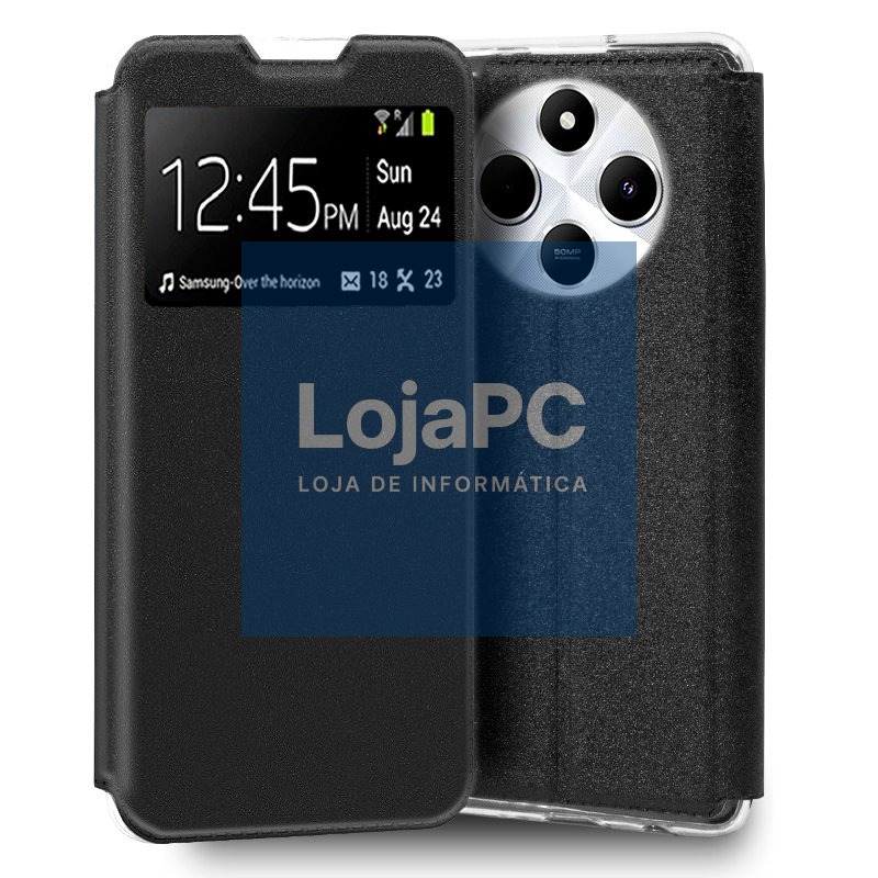 COOL Flip Cover for Xiaomi Redmi 14C / Poco C75 Smooth Black