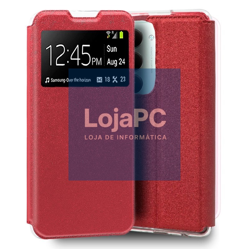 COOL Flip Cover for Xiaomi Redmi 15 / 15 5G Smooth Red