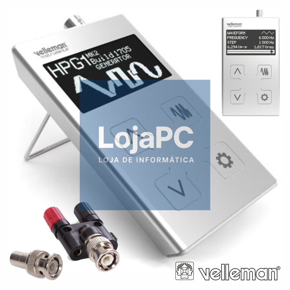 GERADOR DE FUNÇÕES DE BOLSO 1MHz DDS VELLEMAN