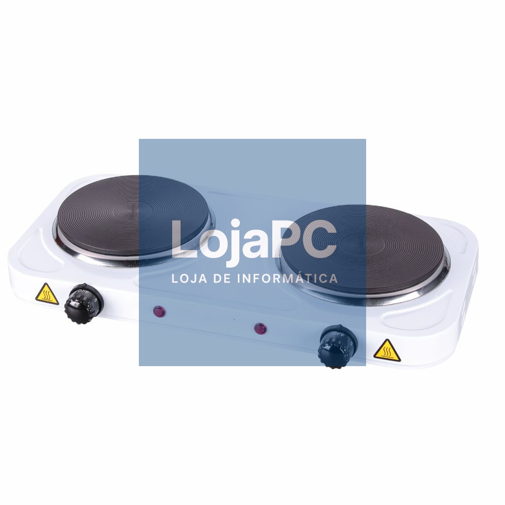 Fogão Elétrico 2 Placas Branco 2000W