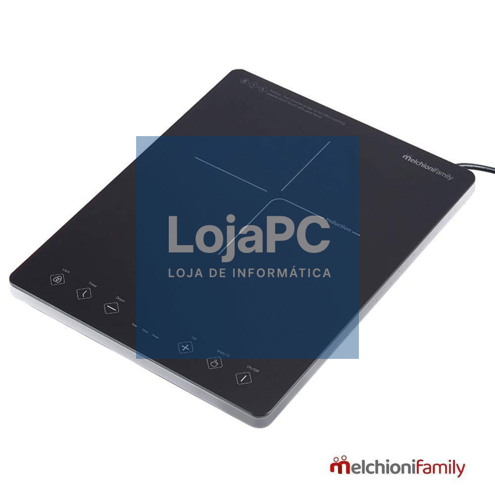 Placa de Indução Vitrocerâmica 2000W MelchioniFamily