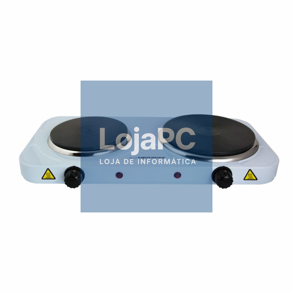 Fogão Elétrico 2 Placas Branco 2500W