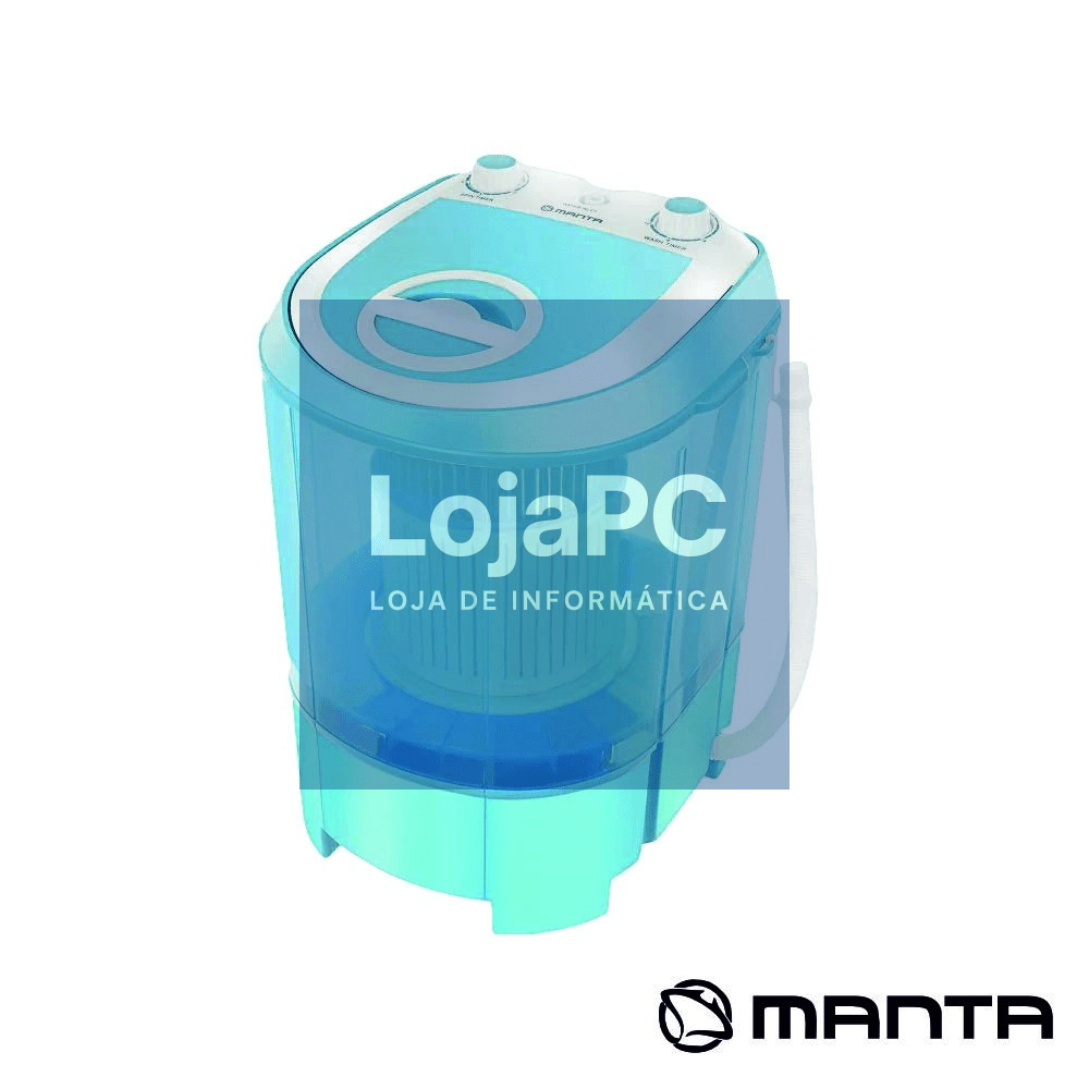 Máquina de Lavar Roupa 2.8KG 180W 330RPM Manta