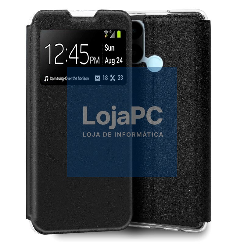 COOL Flip Cover for Xiaomi Redmi A1 Plus / A2 Plus Smooth Black