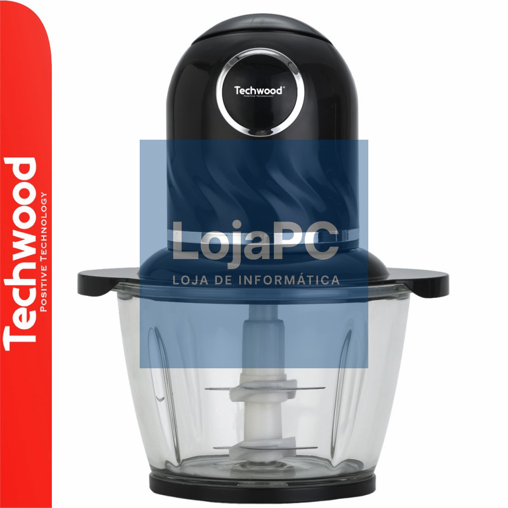 Picadora 300W 800ml Preta TECHWOOD