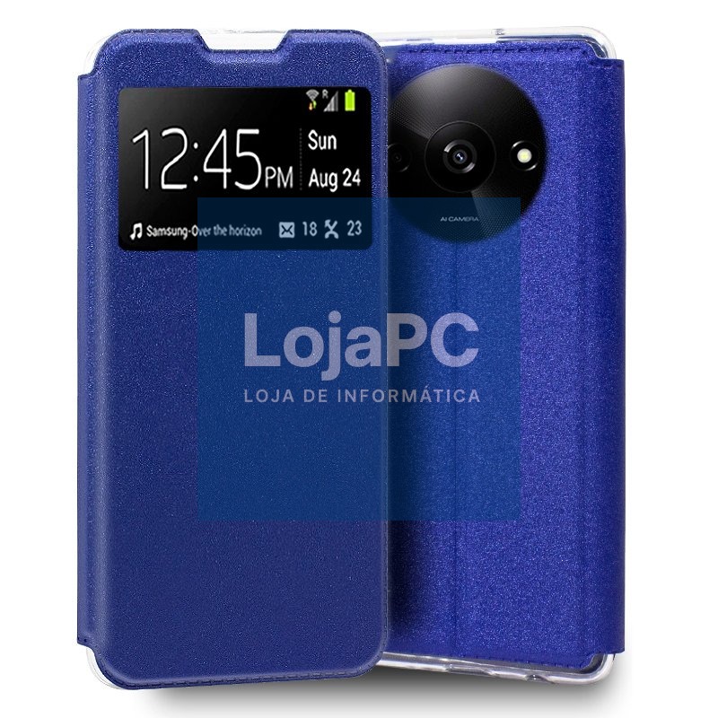COOL Flip Cover for Xiaomi Redmi A3 Smooth Blue