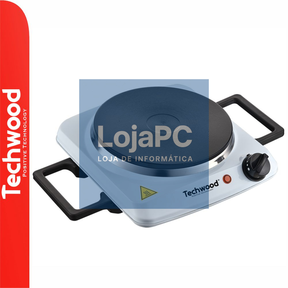 Fogão Elétrico 1 Placa 1500W TECHWOOD