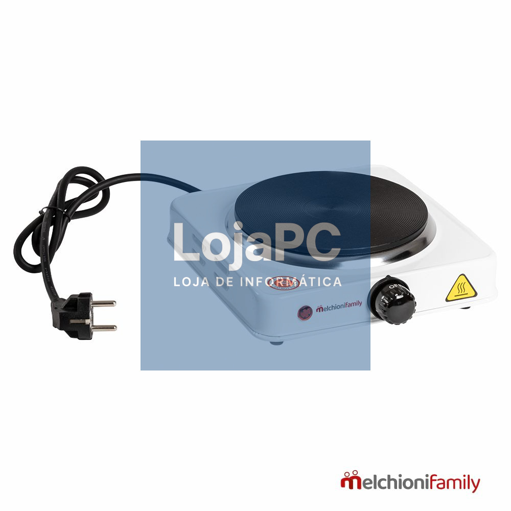 Fogão Elétrico 1 Placa 1000W Branco MelchioniFamily
