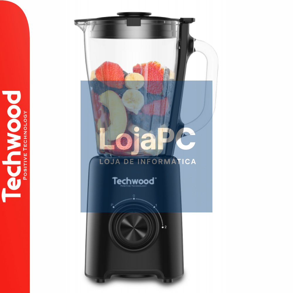 Liquidificador 500W 1.5L C/ Copo TECHWOOD