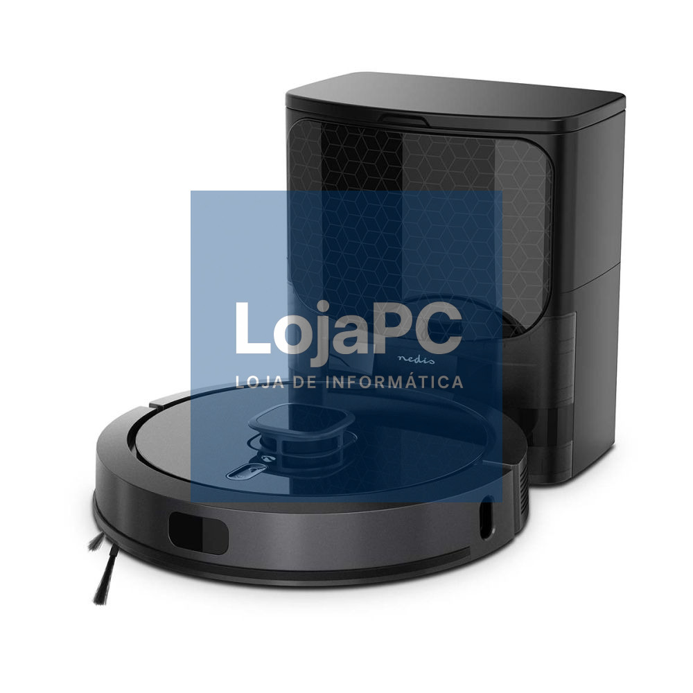 Robô Aspirador Inteligente WiFi Com Base Autolimpeza NEDIS
