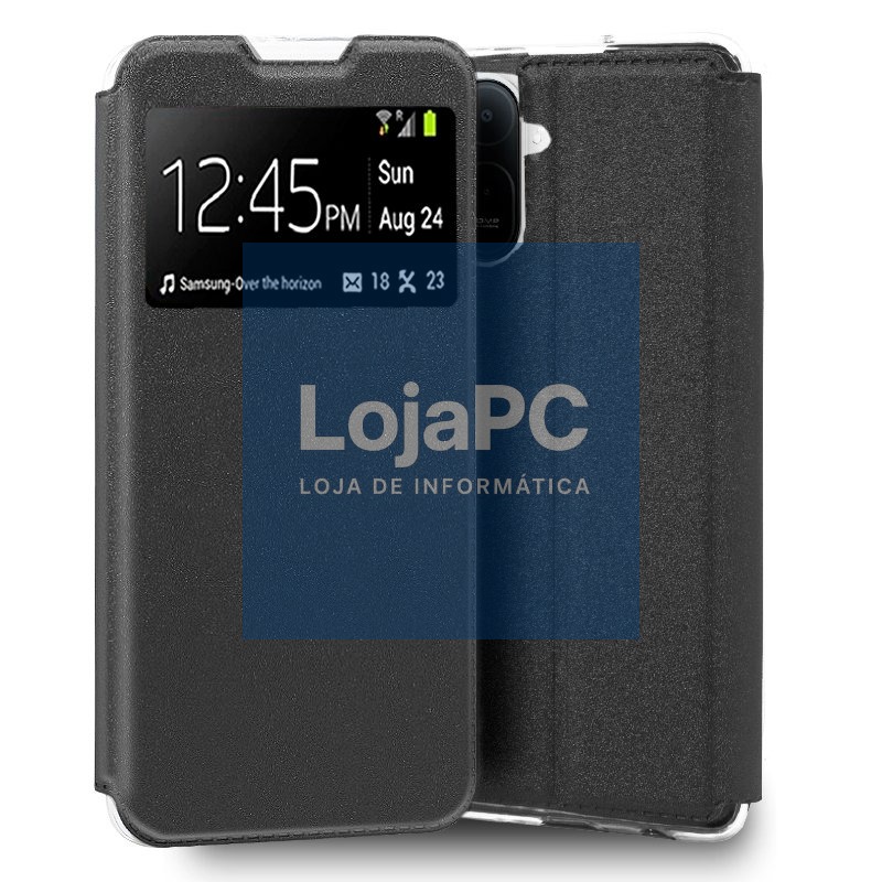 COOL Flip Cover for Xiaomi Redmi A7 Pro Smooth Black