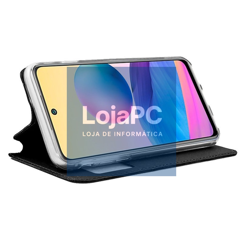 COOL Flip Cover for Xiaomi Redmi Note 10 5G / Pocophone M3 Pro 5G Smooth Black — imagem 2