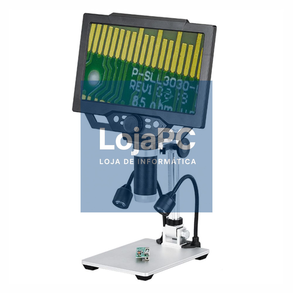 Microscópio Digital C/ LCD 9" C/ Ampliação 1600x