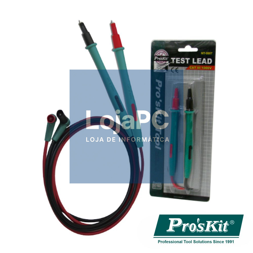CONJUNTO PONTAS DE PROVA PROSKIT