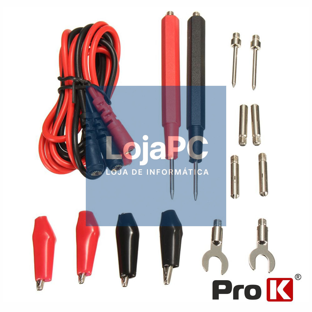 Conjunto Pontas de Prova C/ 16 peças PROK
