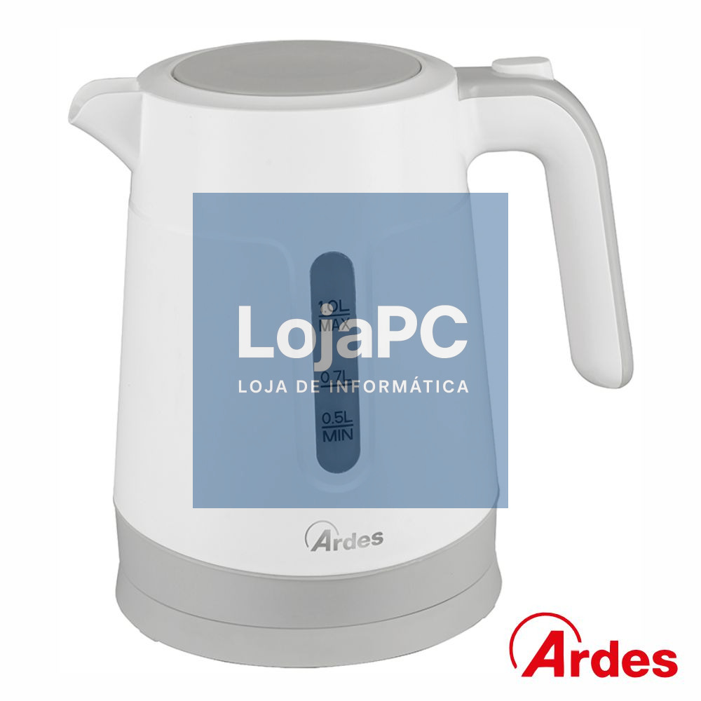 Fervedor de Água Elétrico Branco 2200W 1L ARDES