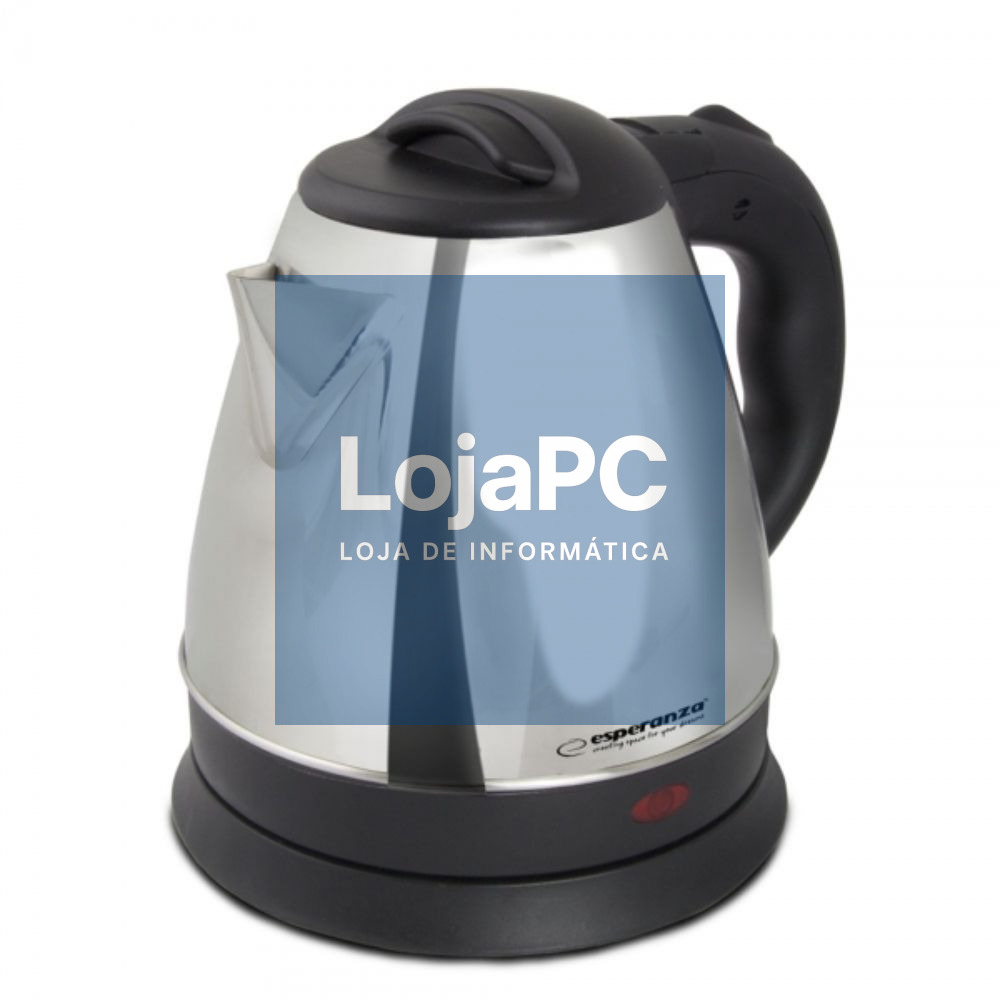Fervedor De Água Elétrico Inox Polido 1350W 1L