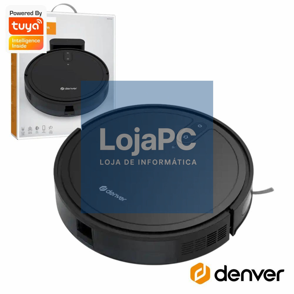 Aspirador Robô Inteligente Wi-Fi TUYA DENVER