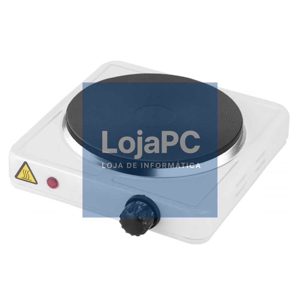 Fogão Elétrico 1 Placa Branco 1500W