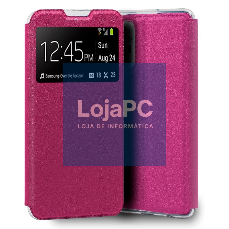 COOL Flip Cover for Xiaomi Redmi Note 10 Pro Smooth Pink
