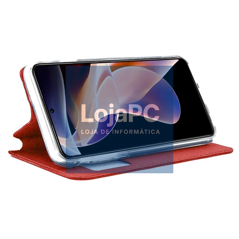 COOL Flip Cover for Xiaomi Redmi Note 11 Pro / Note 11 Pro 5G / Note 12 Pro 4G Smooth Red — imagem 2