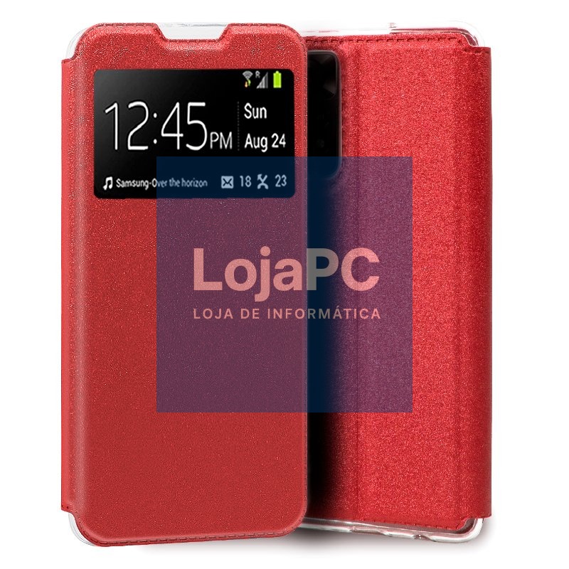 COOL Flip Cover for Xiaomi Redmi Note 11 Pro / Note 11 Pro 5G / Note 12 Pro 4G Smooth Red