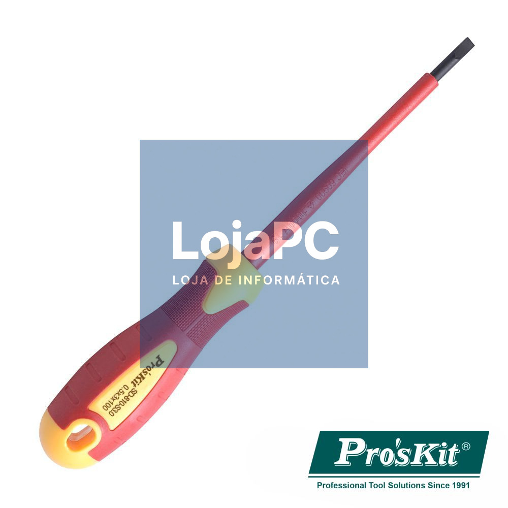 Chave Fendas 0.5x3.0x100mm VDE 1000V PROSKIT