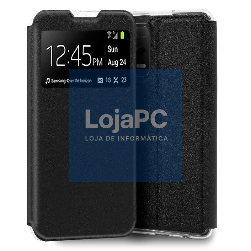 COOL Flip Cover for Xiaomi Redmi Note 12 5G / Poco X5 5G Smooth Black