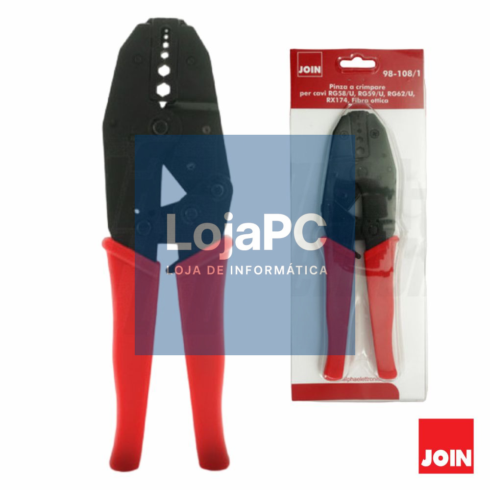Alicate de Cravar Fichas Coaxiais RG JOIN